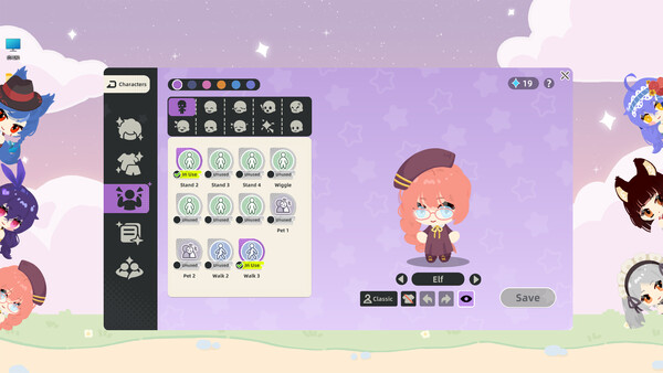 Character House Beginner Guide game scene